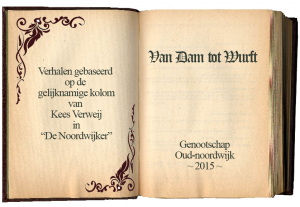Ledenvoordeel - Boek van Dam tot Wurft